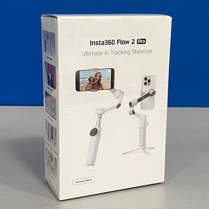 Insta360 Flow 2 Pro (White) - SELADO - 3 ANOS DE GARANTIA