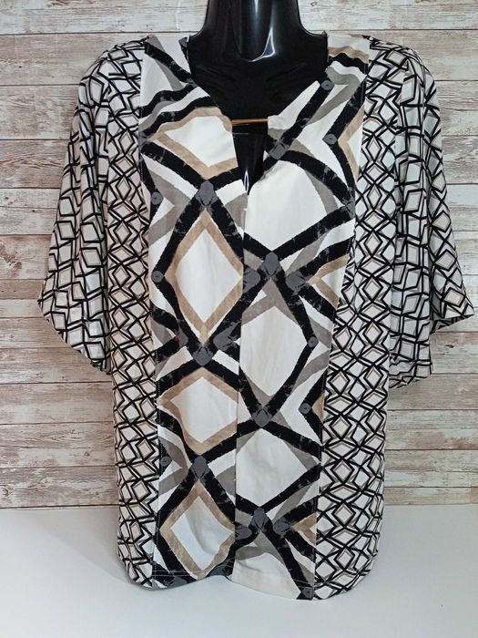 Геометрическая блуза с ромбами NEXT Размер M - L