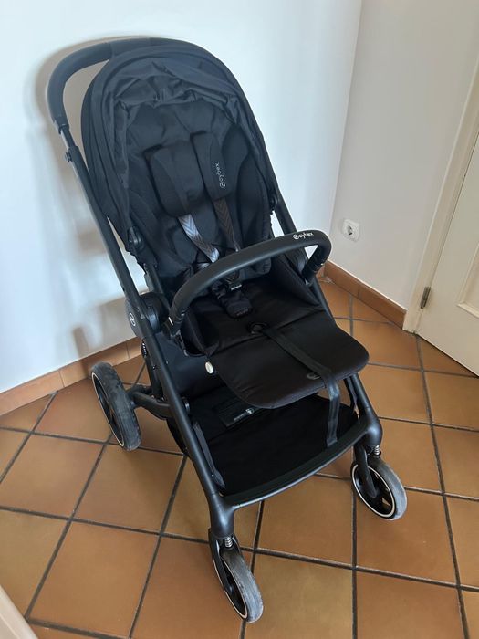Carrinho de bebé Balios S preto + Cot S Lux