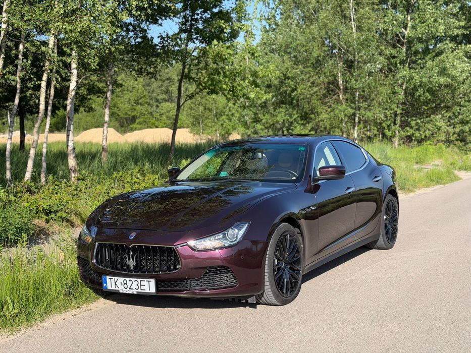 Maserati Ghibli Unikatowa Konfiguracja, zadbane, 82 tys. km