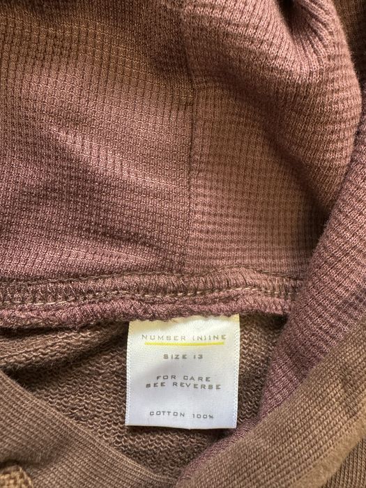 Худи NUMBER NINE school of visual hoodie L rick owens balenciaga alyx