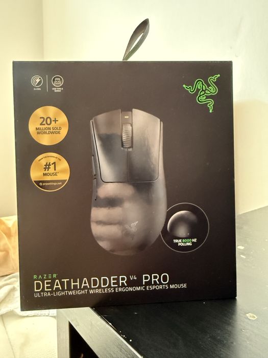 Razer deathadder v4 pro (jak nowy)
