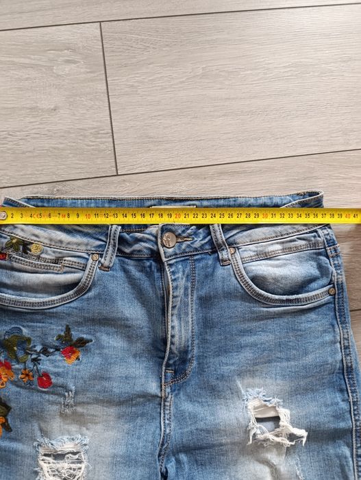 Spodenki jeansowe szorty damskie M