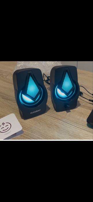 głośników komputerowych 2.0 ELEGIANT SR600 10W LED