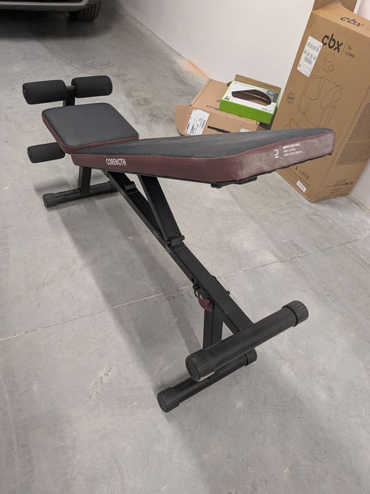 Banco Musculação - Dobrável 8 posições - Home Gym