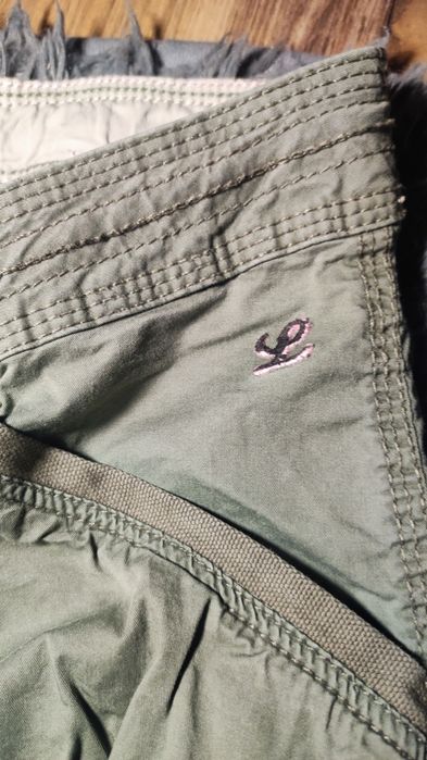 Spodnie cargo zielone