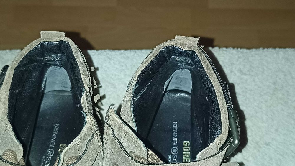 Botki KENNEL + SCHMENGER r.41,5 skóra Gore-Tex jak nowe stan idealny