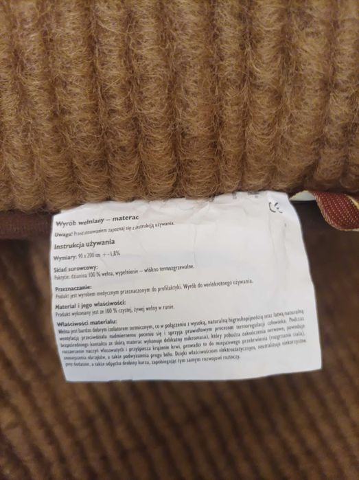 Oryginalny materac camel 90 x 200 cm