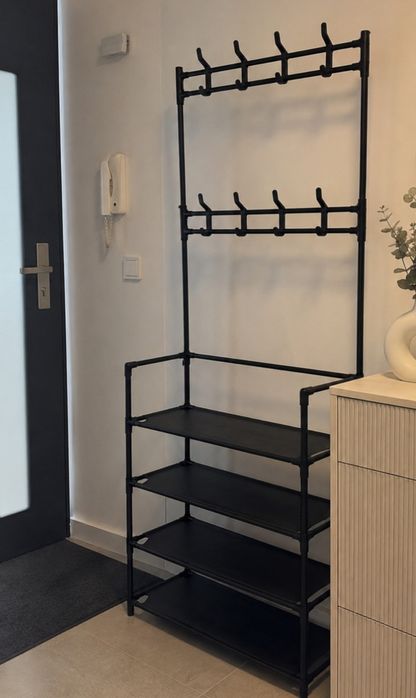 Nowy wieszak na ubrania garderoba półka szafka na buty do przedpokoju loft