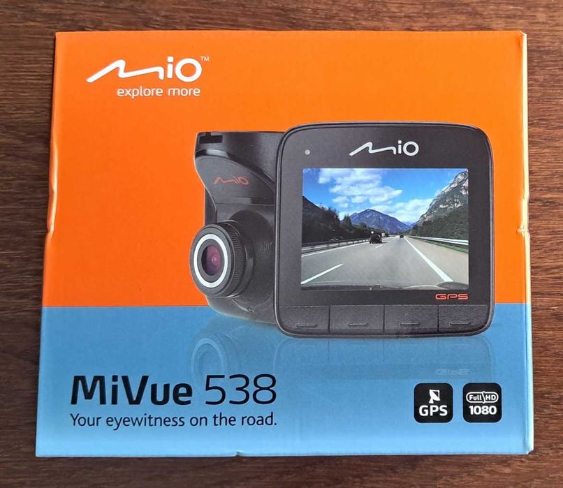 Kamera wideorejestrator Mio 538 z GPS
