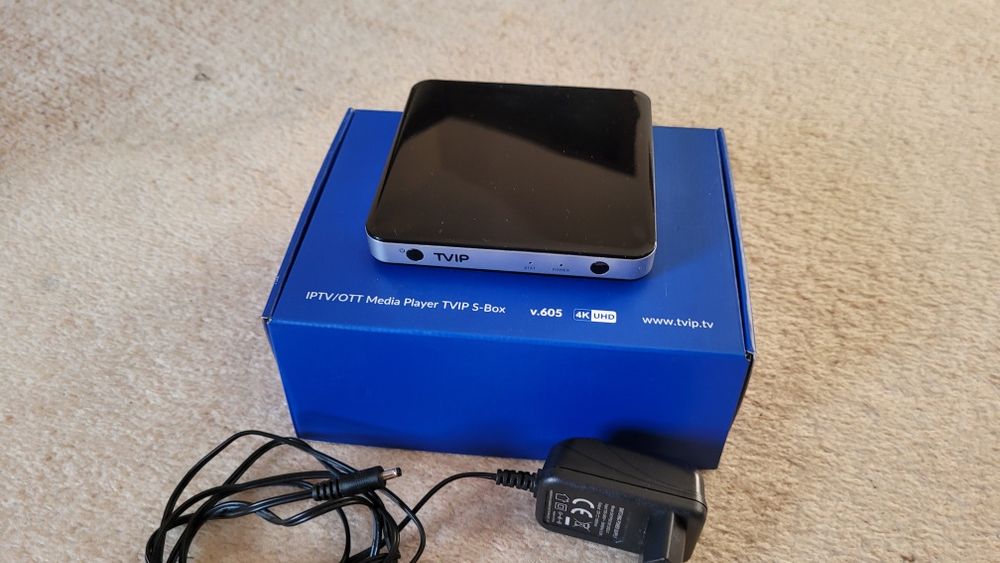 TVIP S-Box v. 605 4K UHD dekoder iptv