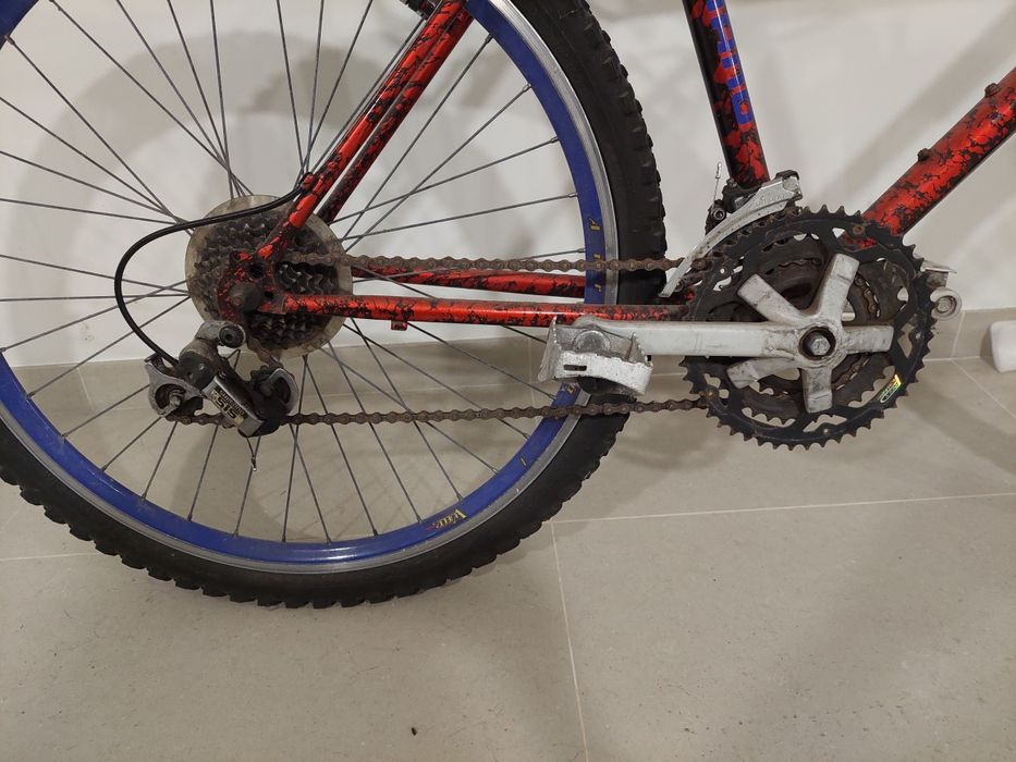 Bicicleta com cadeado
