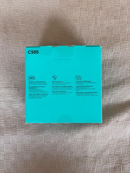 Câmara web Logitech webcam C505 HD