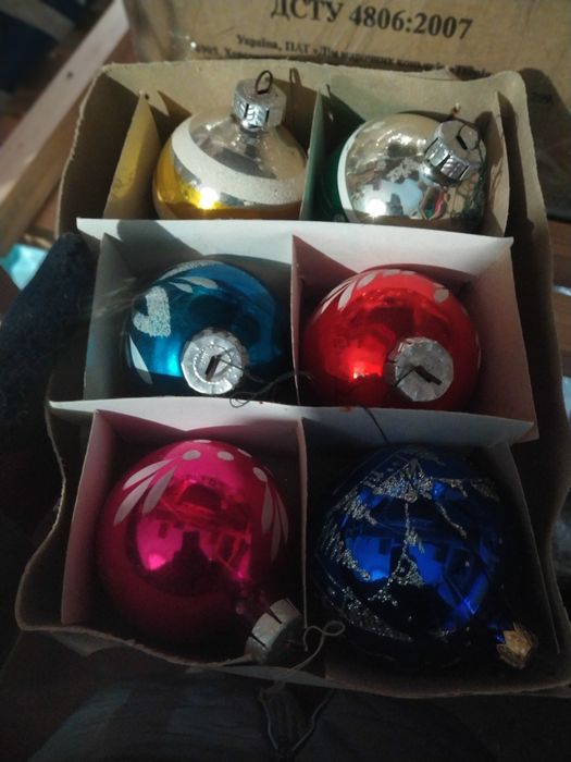 Ёлочные украшения СССР