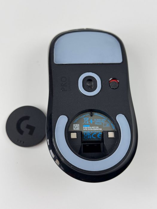 Бездротова ігрова миша Logitech G PRO X SUPERLIGHT Black (‎910-005881)