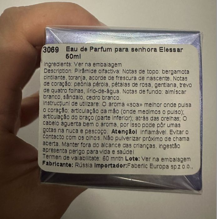 Perfume Senhora Elessar