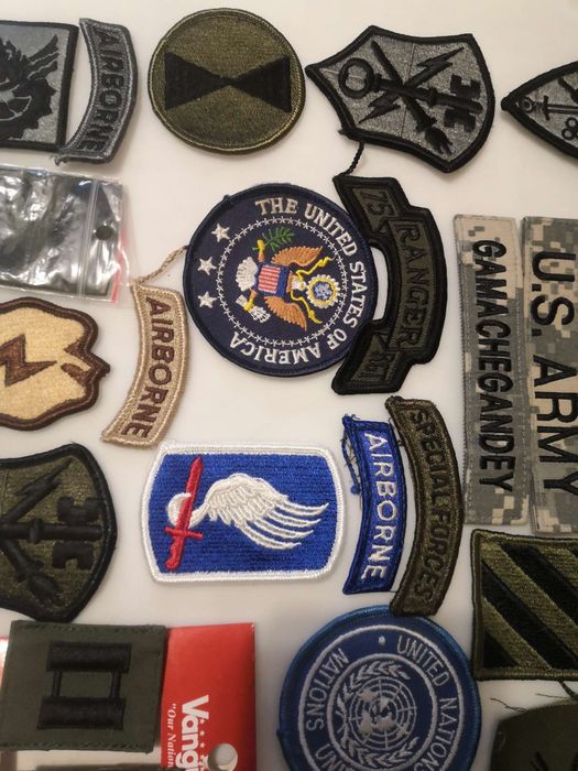 Нашивка, шеврон армия США. я.