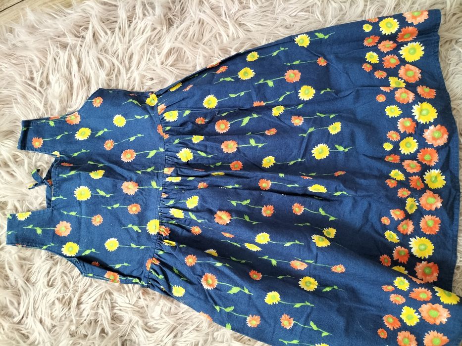 Sukienka letnia dziewczęca Mackays rozmiar 110