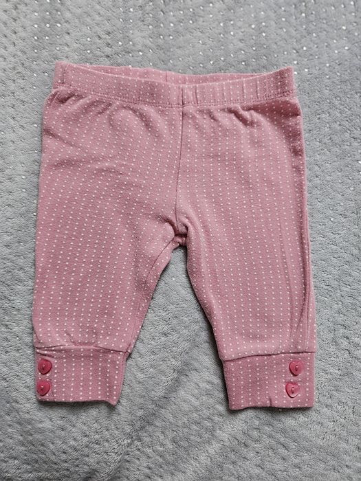 Spodnie legginsy dla dziewczynki rozmiar 56