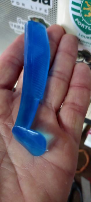 Amostras pesca vinil