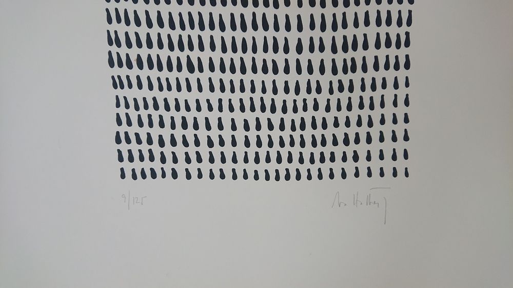 Serigrafia Ana Hatherly - muito rara