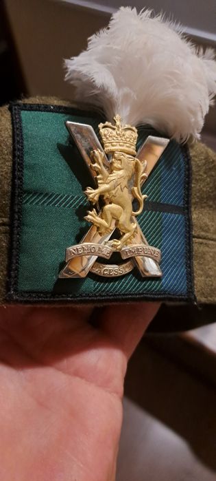 Czapka wojskowa Szkocka.