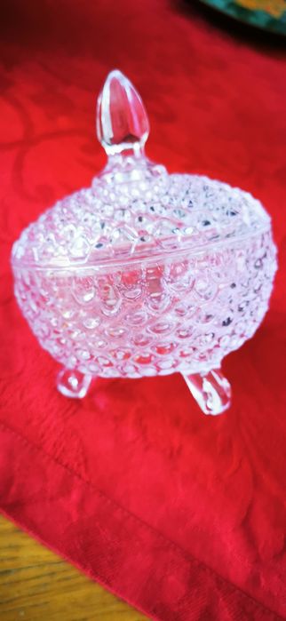 Bomboneira pequena cristal New York