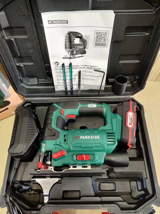 НОВ аккумуляторный лобзик сГермании Parkside PSTDA 20 V /електролобзик