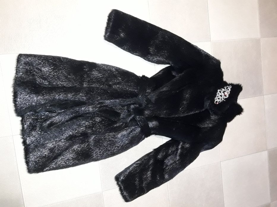 Шуба натуральная нутрии