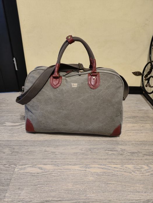 Дорожня сумка Troop London Classic Canvas Holdall (модель TRP0263),