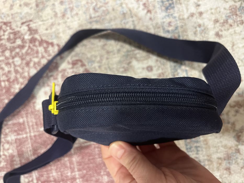 Сумка маленька через плече чоловіча синя пума Puma