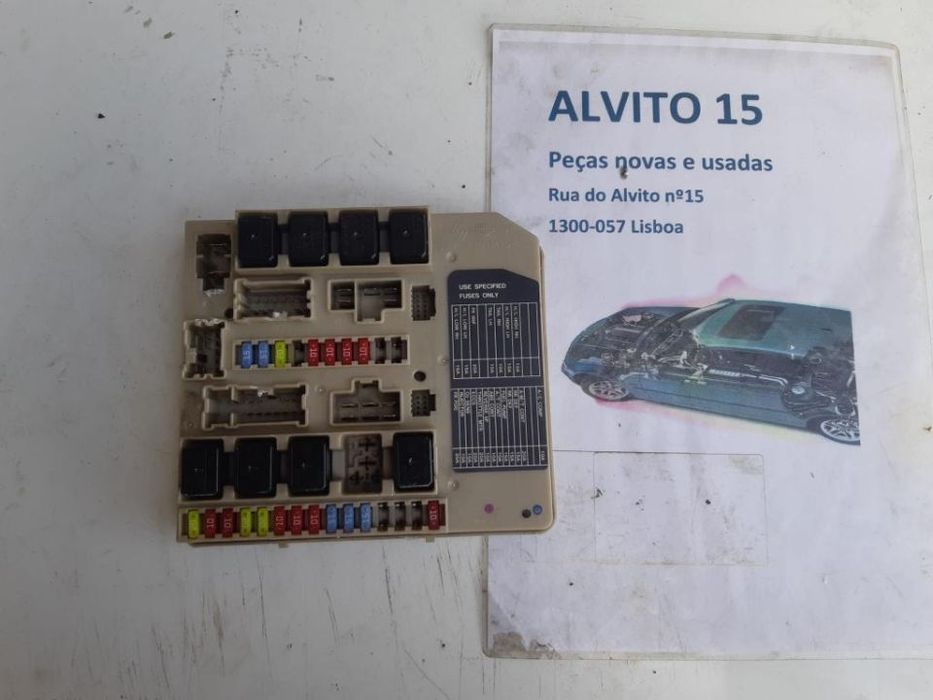caixa de fusíveis Nissan Micra 2008