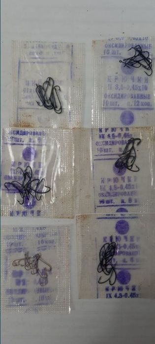 Крючки и ножи   .