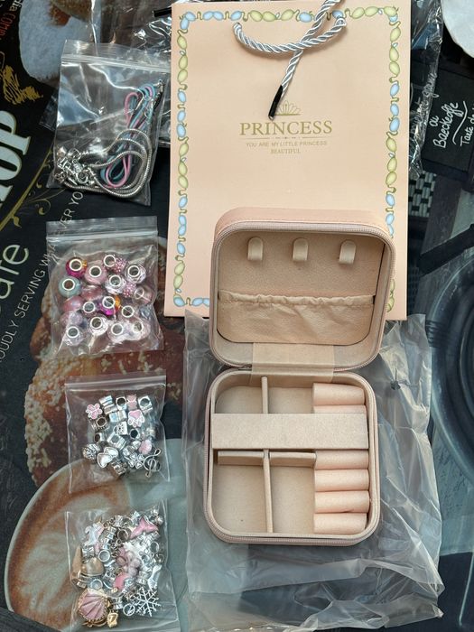 PRINCESS/Набір для виготовлення браслетів ШАРМІВ PRINCESS PANDORA!