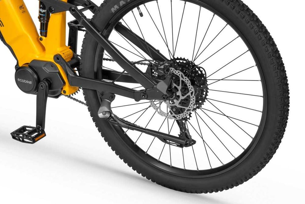 Rower elektryczny EcoBike RX500 Max Yellow Ananda 130Nm 960Wh Dostawa pod dom