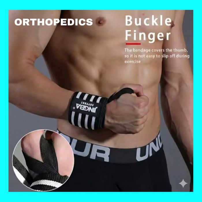 НАПУЛЬСНИК для тяжелой атлетики | бандаж на руку запястье - для спорта