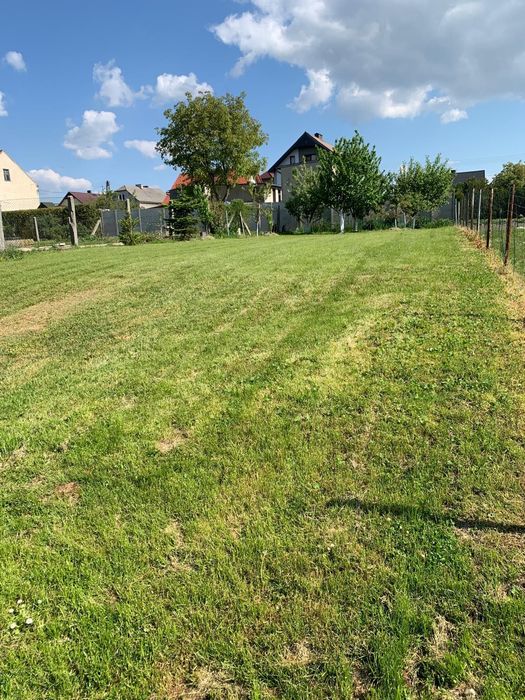Dom z dziedzińcem, dużą działką, stodołą, garażami i ogrodem
