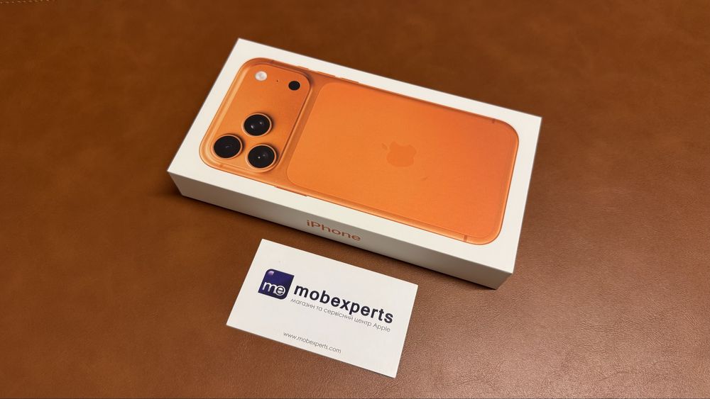 Apple iPhone 17 Pro Cosmic Orange 256GB monobank ПУМБ a•bank Privat