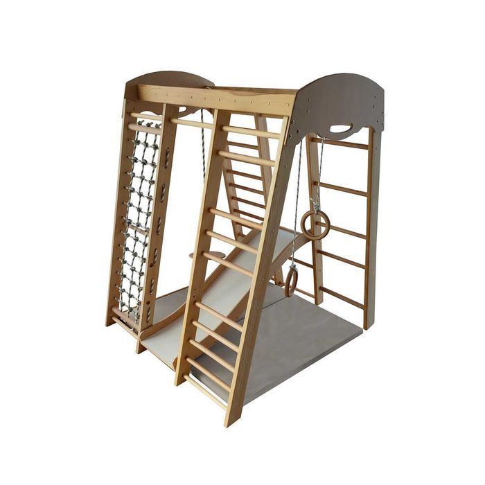 Domowy plac zabaw z drewna Mamut Light Malpiszon.pl