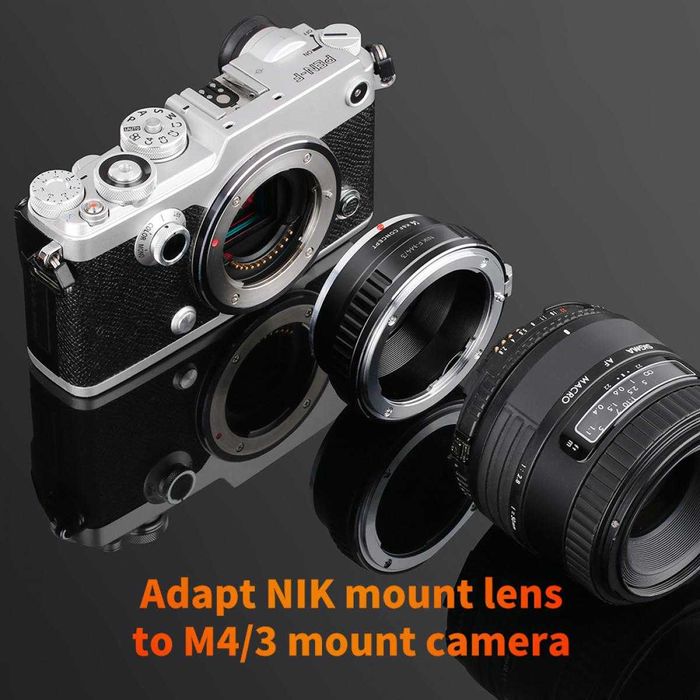 Adapter Nikon AI F Nikkor - Micro 4/3 Olympus Panasonic Przejściówka