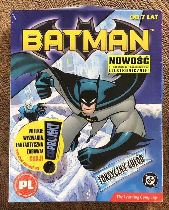 NOWA gra komputerowa BATMAN Toksyczny Chłód PC CD Projekt 2005 BIG BOX