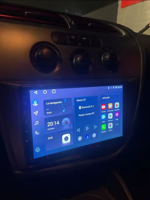 Rádio Android 14 com GPS SEAT LEON (Artigo Novo)
