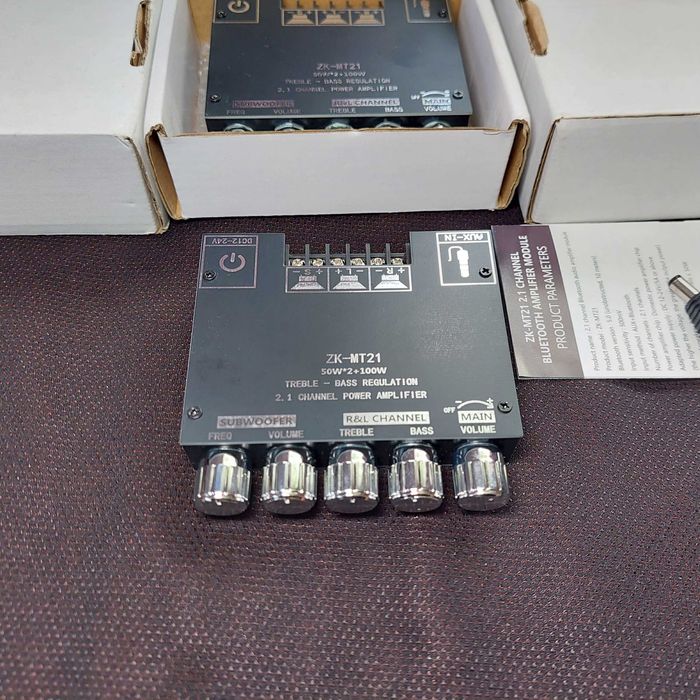 Wuzhi Audio MAX Audio Крутой усилитель звука на системе 2.1 підсилювач на 200 Вт