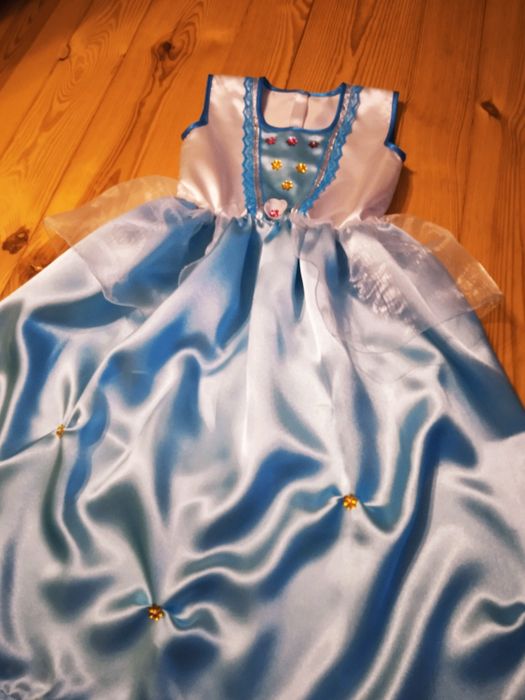 Nowy Strój Elsy 116-122 ELSA Królewna