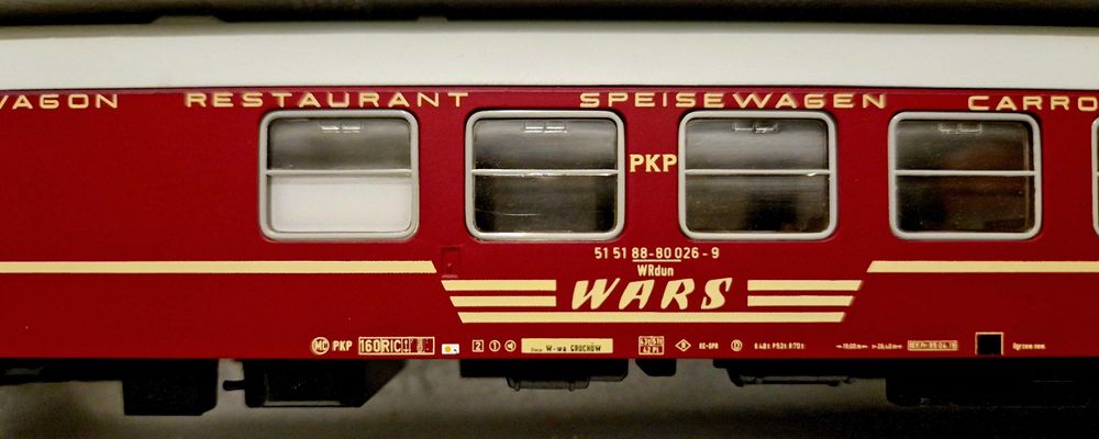 Wagon restauracyjny Sachsenmodelle 14493 wars ep. V H0. PKP.