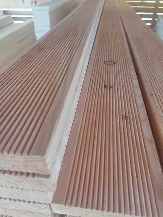 Deska tarasowa modrzew 135x27x4000