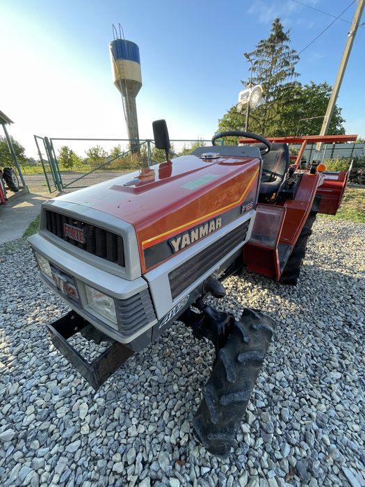 Японський мінітрактор Yanmar Forte F165 Фреза 3-х точка трактор 3-х цил. 4х4 Свіжий з Японії!