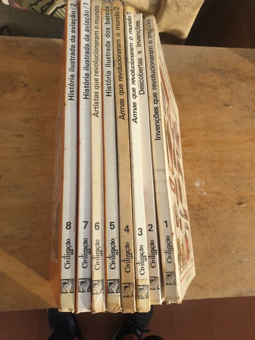 Livros antigos a civilização