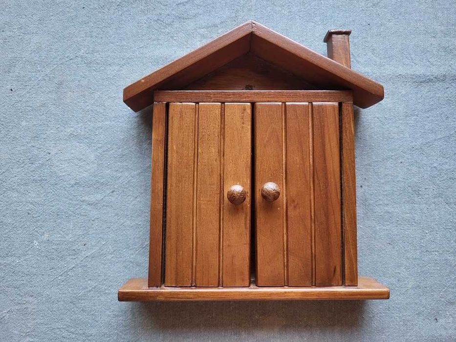 Chaveiro Casa de Madeira