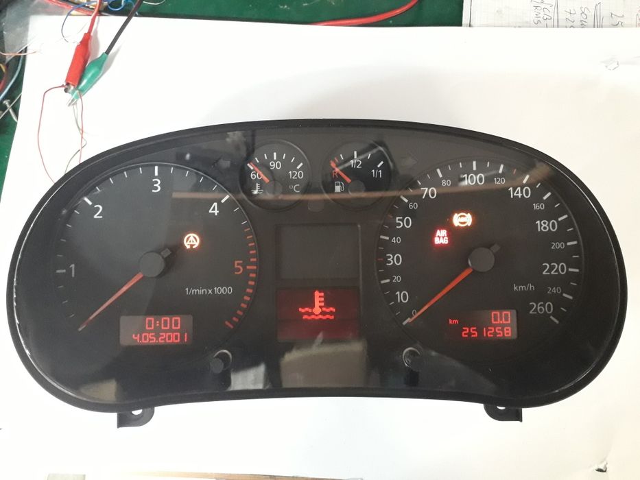 Naprawa liczników Audi A3 A4 A6 TT Q7  fis VW Ford